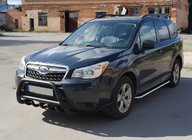 Subaru Forester 2013–2018 Bullbar WT003 Black (RVS) foto 1