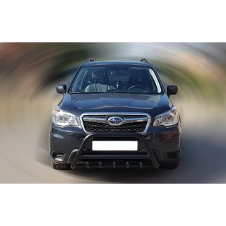 Bullbar WT003 Black (RVS) Subaru Forester 2013–2018 foto 4