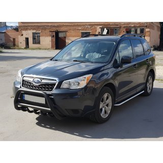 Bullbar WT003 Black (RVS) Subaru Forester 2013–2018 foto 1