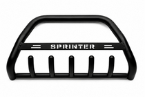 Mercedes Sprinter W907/W910 2018– Bullbar WT004 Black (RVS) foto 1