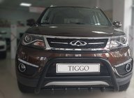 Chery Tiggo 5 2013– Bullbar WT003 Black (RVS) foto 1