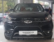 Chery Tiggo 7 2016–2019 Bullbar WT003 Black (RVS) foto 1