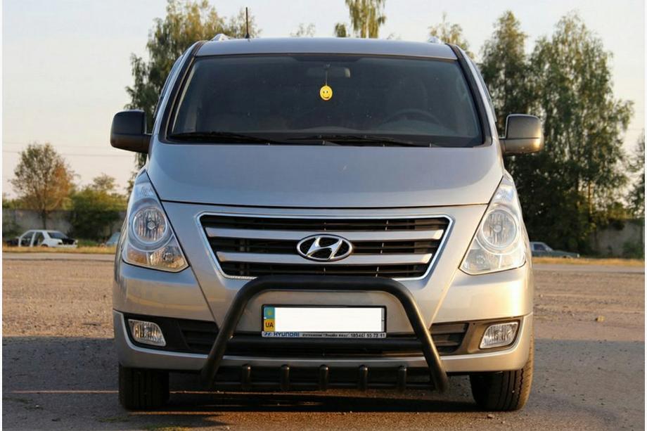 Hyundai H300, H1, Starex 2008–2020 Bullbar WT003 Black (RVS) Image