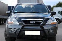Kia Sorento I BL 2002–2009 Bullbar WT003 Black-2 (RVS) foto 3