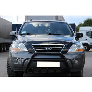 Bullbar WT003 Black-2 (RVS) Kia Sorento I BL 2002–2009 foto 3