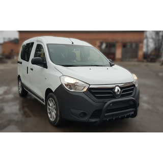 Bullbar WT003 Black (RVS) Dacia Lodgy 2012–2022 foto 1
