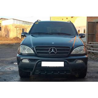 Bullbar WT004 Black (RVS) Mercedes ML W163 1997–2005 foto 2