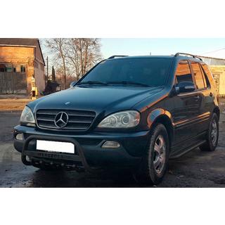 Bullbar WT004 Black (RVS) Mercedes ML W163 1997–2005 foto 3