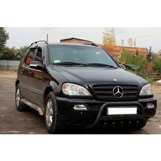 Bullbar WT004 Black (RVS) Mercedes ML W163 1997–2005 foto 1