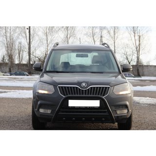 Bullbar WT003 Black (RVS) Skoda Yeti 2009–2017 foto 3