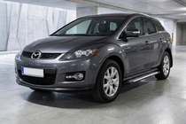 Mazda CX-7 2006–2012 Side steps Line (2 stuks, aluminium) foto 1