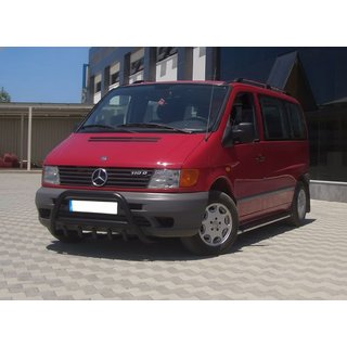 Bullbar WT003 Black (RVS) Mercedes Vito W638 1996–2003 foto 4