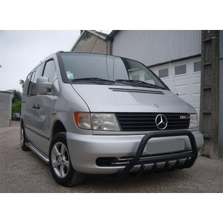 Bullbar WT003 Black (RVS) Mercedes Vito W638 1996–2003 foto 1
