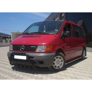 Bullbar WT003 Black (RVS) Mercedes Vito W638 1996–2003 foto 3