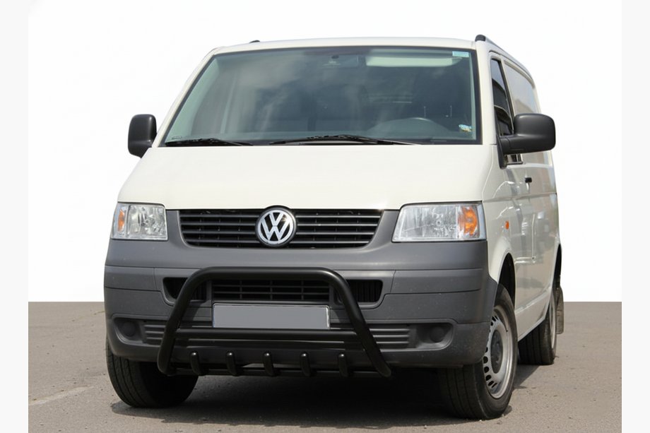 Volkswagen T5 Multivan 2003–2010 Bullbar WT003 Black (RVS) Image
