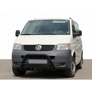 Bullbar WT003 Black (RVS) Volkswagen T5 Caravelle 2004–2010 foto 1