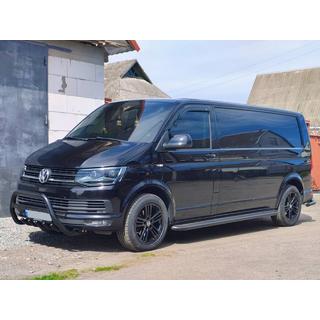 Bullbar WT003 Black (RVS) Volkswagen T6 2015–2024 foto 1