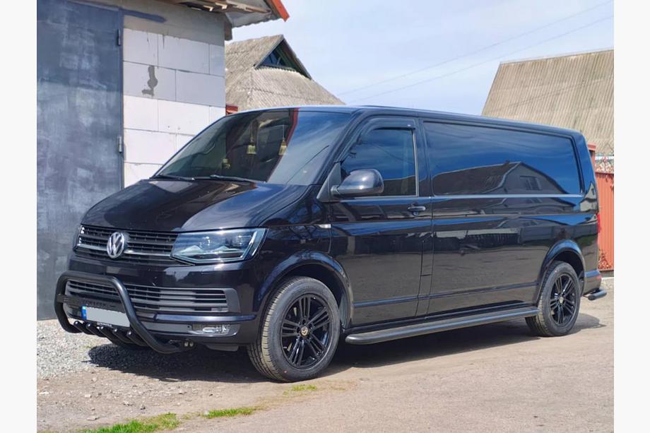 Volkswagen T6 2015–2024 Bullbar WT003 Black (RVS) Image