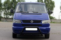 Volkswagen T4 Transporter 1990–2003 Bullbar WT003 Black (RVS) foto 4