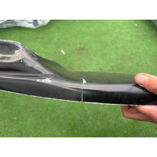 Outlet: Voorlip spoiler DPT (met vinnen, voor M5 Hamann, hoogglans zwart) BMW 5 Serie E60/E61 2003–2010 foto 4