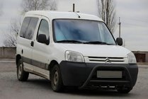 Citroen Berlingo 1996–2008 Bullbar WT003 Black (RVS) foto 1