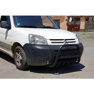 Bullbar WT003 Black (RVS) Citroen Berlingo 1996–2008 foto 4