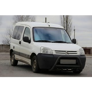 Bullbar WT003 Black (RVS) Citroen Berlingo 1996–2008 foto 1
