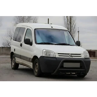 Bullbar WT003 Black (RVS) Citroen Berlingo 1996–2008 foto 1