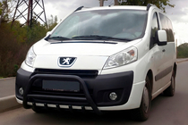 Citroen Jumpy 2007–2017 Bullbar WT003 Black (RVS) foto 1