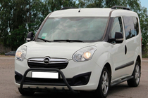 Opel Combo 2012–2018 Bullbar WT003 Black (RVS) foto 1