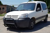 Peugeot Partner 1996–2008 Bullbar WT003 Black (RVS) foto 1