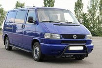 Volkswagen T4 Caravelle/Multivan 1990–2003 Bullbar WT003 Black (RVS) foto 4