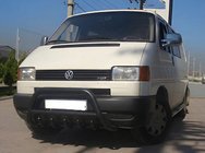 Volkswagen T4 Caravelle/Multivan 1990–2003 Bullbar WT003 Black (RVS) foto 2