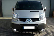 Opel Vivaro 2001–2015 Bullbar WT003 Black (RVS) foto 4