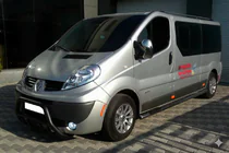 Opel Vivaro 2001–2015 Bullbar WT003 Black (RVS) foto 2