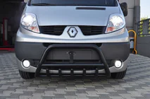 Opel Vivaro 2001–2015 Bullbar WT003 Black (RVS) foto 1