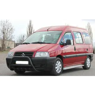 Bullbar WT003 Black (RVS) Citroen Jumpy 1996–2007 foto 1