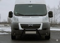 Opel Movano 2021– Voorbumperbeugel WT003 Black (RVS) foto 4