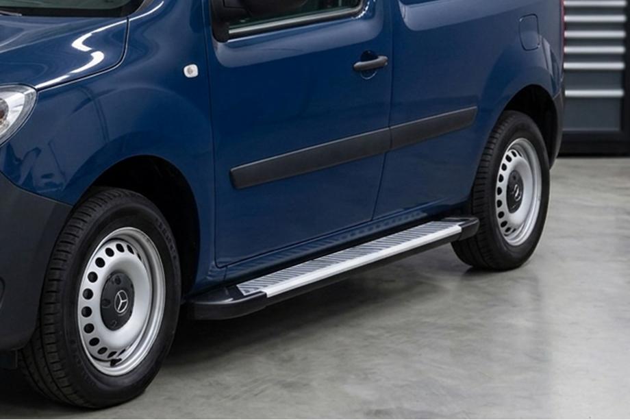 Mercedes Citan 2013–2021 Side steps Line (2 stuks, aluminium) Image