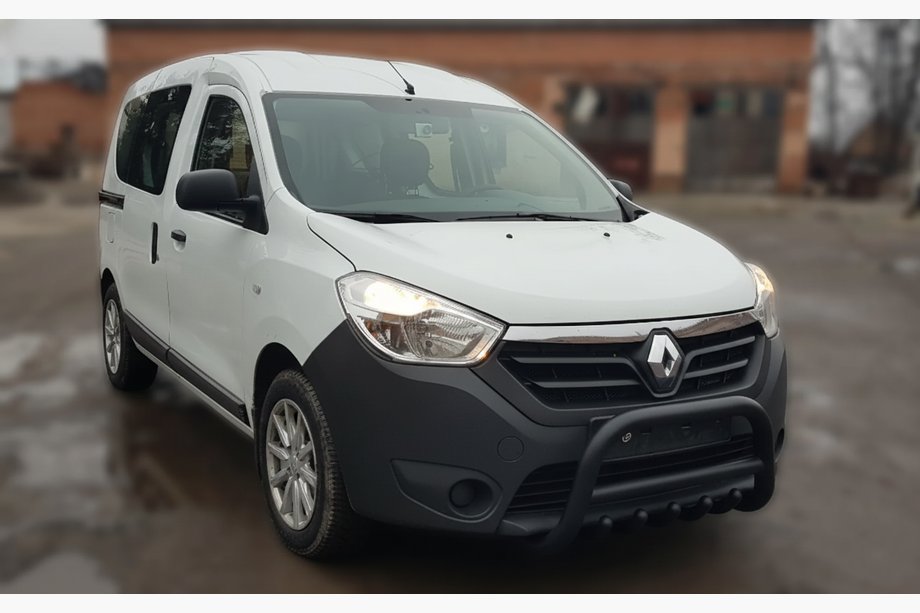 Renault Lodgy 2013–2022 Bullbar WT003 Black (RVS) Image