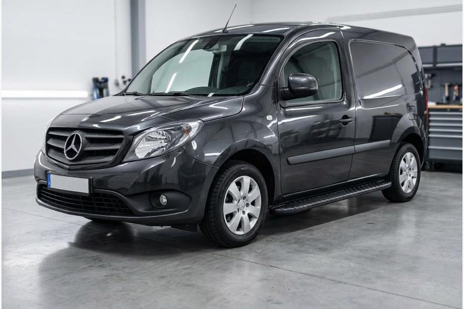 Mercedes Citan 2013–2021 Bosphorus Black side steps (2 st., aluminium) Image