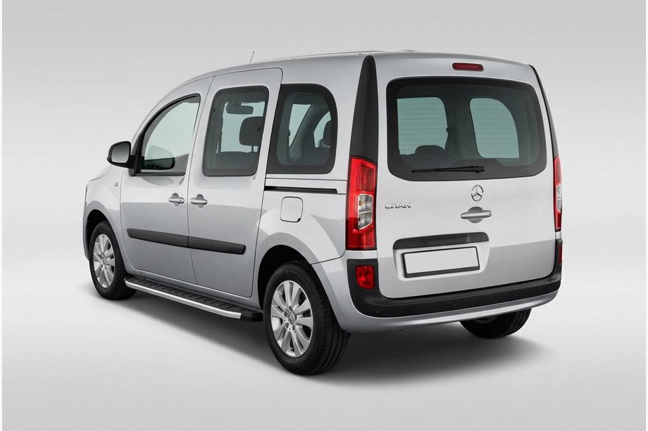 Mercedes Citan 2013–2021 Fullmond side steps (2 stuks, aluminium) Image