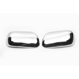 Chrom spiegelkappen 2002-2005 (2 stuks, kunststof) Toyota Corolla 2002–2007 foto 3