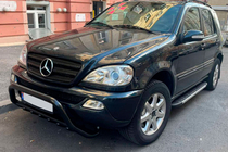 Mercedes ML W163 1997–2005 Duru side steps (2 stuks, aluminium) foto 5