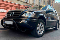 Mercedes ML W163 1997–2005 Duru side steps (2 stuks, aluminium) foto 6