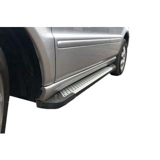 Side steps Allmond Grey (2 stuks, aluminium) foto 1