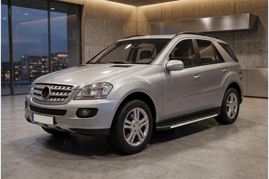 Mercedes ML W164 2005–2011 Duru side steps (2 stuks, aluminium) Image