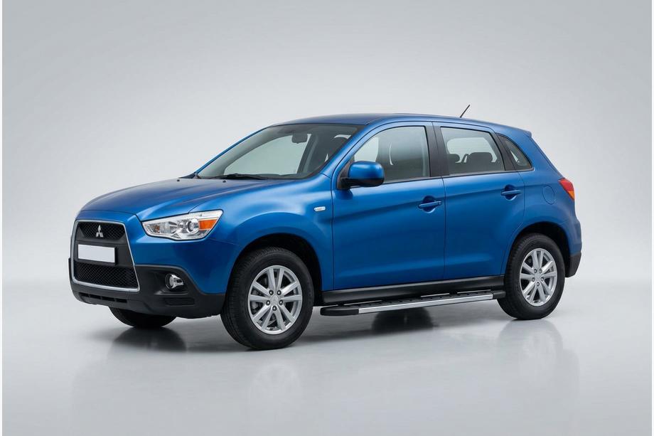 Mitsubishi ASX 2010–2023 Duru side steps (2 stuks, aluminium) Image