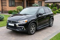 Mitsubishi ASX 2010–2023 Bosphorus Black side steps (2 st., aluminium) foto 1
