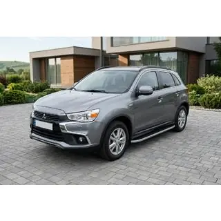 Side steps Tayga Grey (set van 2, aluminium) foto 1